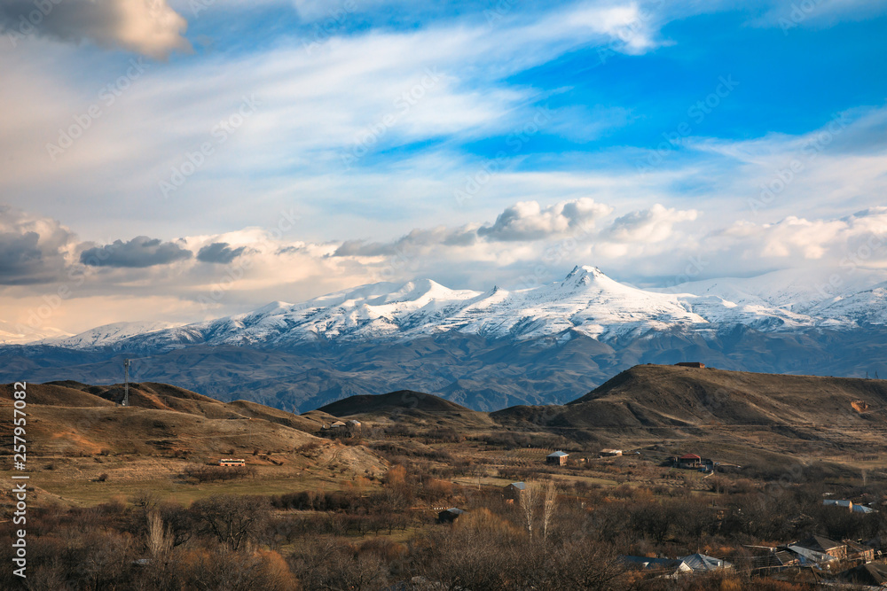 mountain in winter mountain in winter