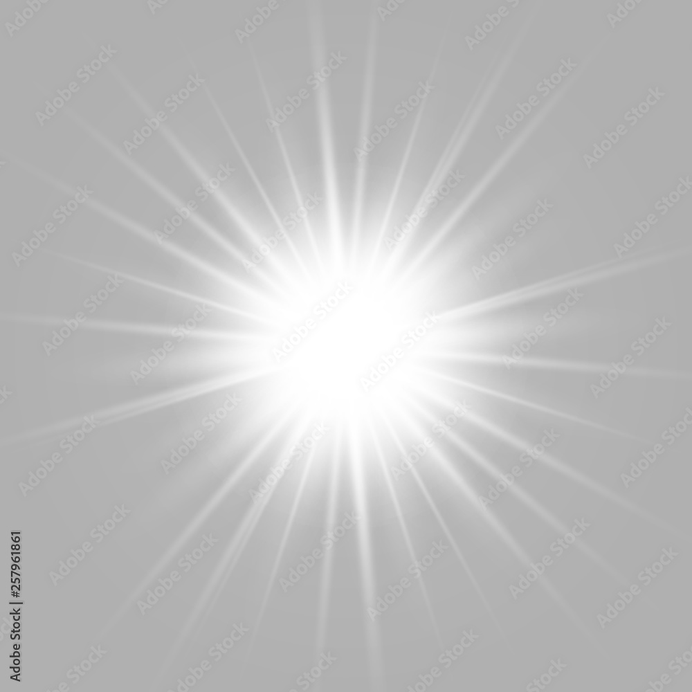 Glow light burst explosion Glow light burst explosion