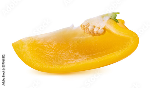 Wallpaper Mural Pepper isolated on white background. Clipping path Torontodigital.ca