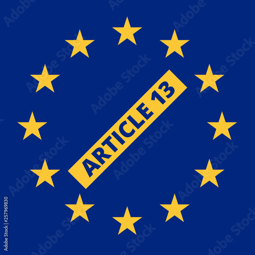 European Union Copyright sign