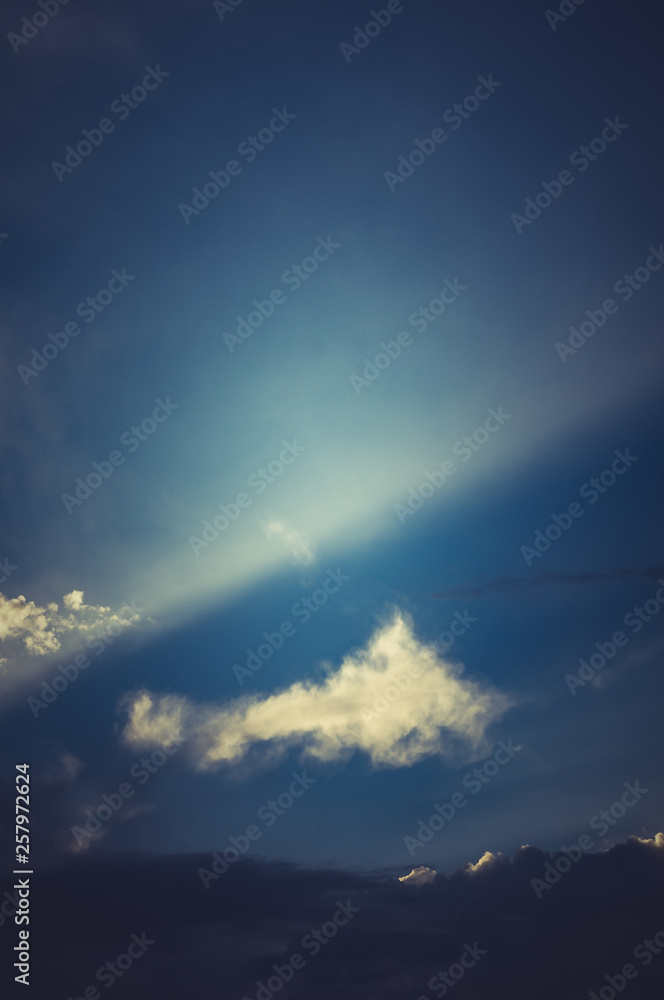 Landscape with dramatic light - beautiful golden sunset with saturated sky and clouds. Landscape with dramatic light - beautiful golden sunset with saturated sky and clouds.