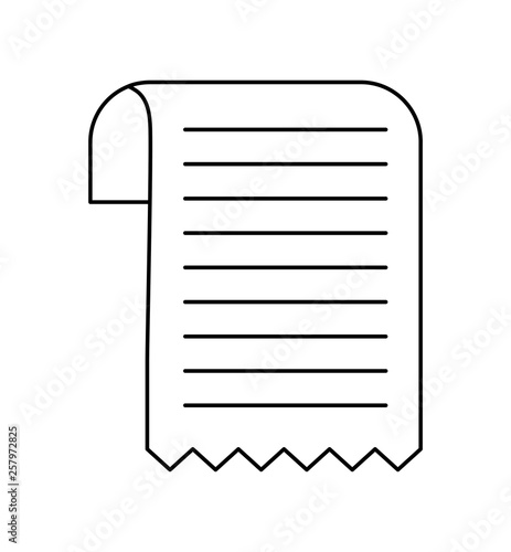 paper voucher isolated icon © djvstock