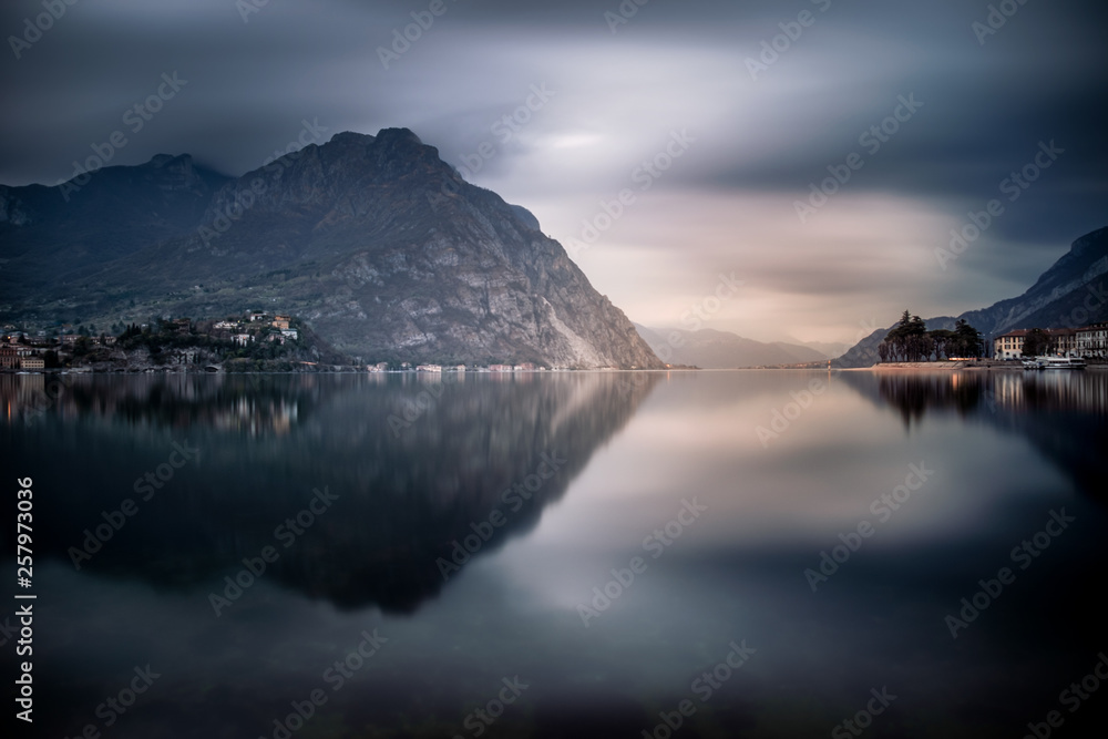 Where the lake begins, Lecco, Italy
