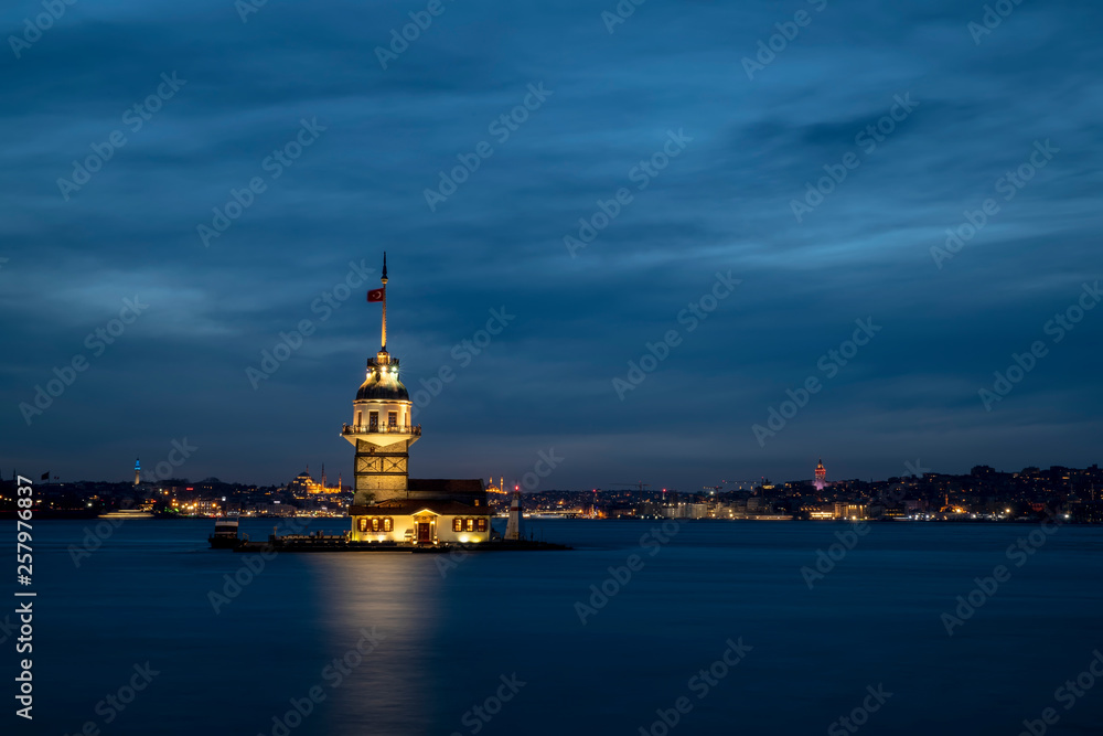 Maiden's Tower  Istanbul, Turkey (KIZ KULESI – SALACAK-USKUDAR)