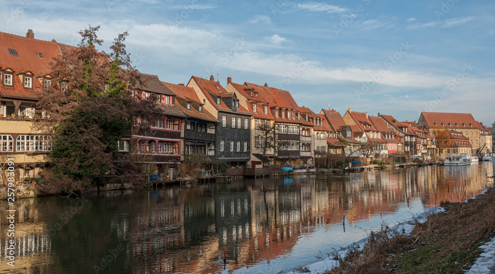 The former fishermen's district in Bamberg's Island City is known as Little Venice (Kleinvenedig)  Bamberg, Baviera - Germany