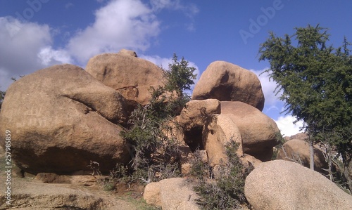 the mountains of southern morocco photo