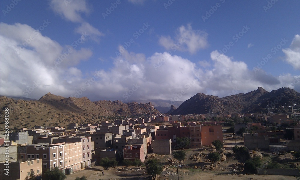 the mountains of southern morocco