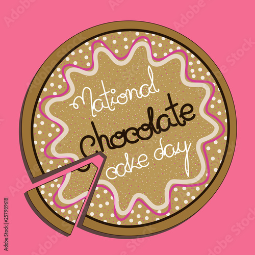 Día nacional del pastel de chocolate