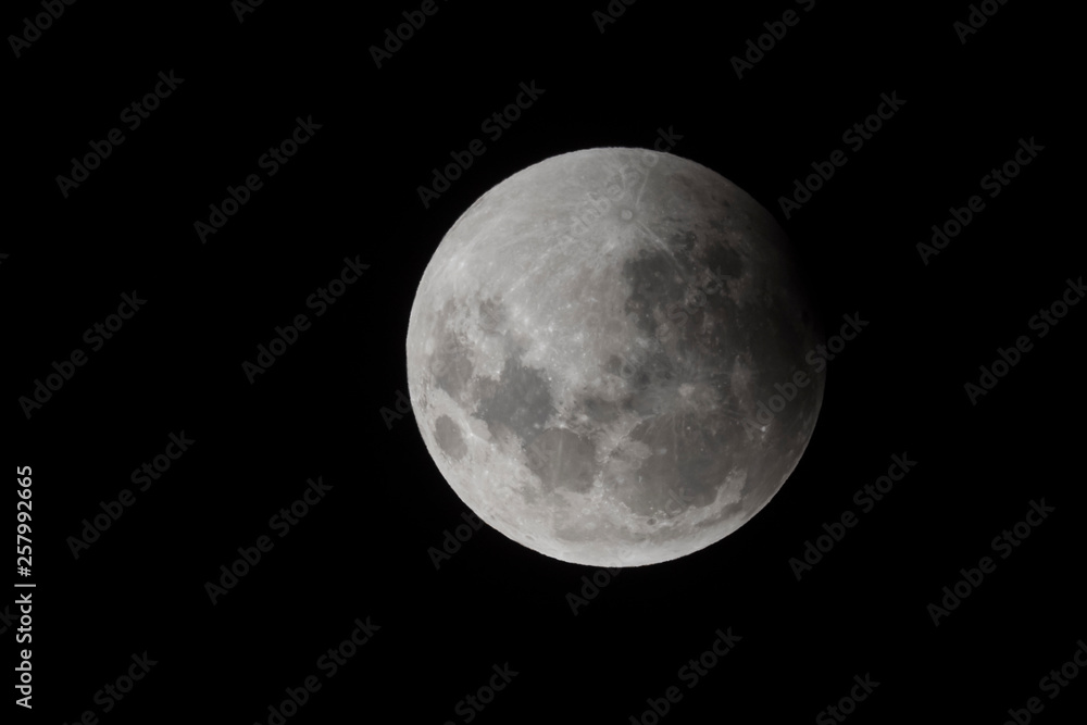 Blood moon, eclipse seen from, La Pampa,January 21, 2019 Argentina Blood moon, eclipse seen from, La Pampa,January 21, 2019 Argentina
