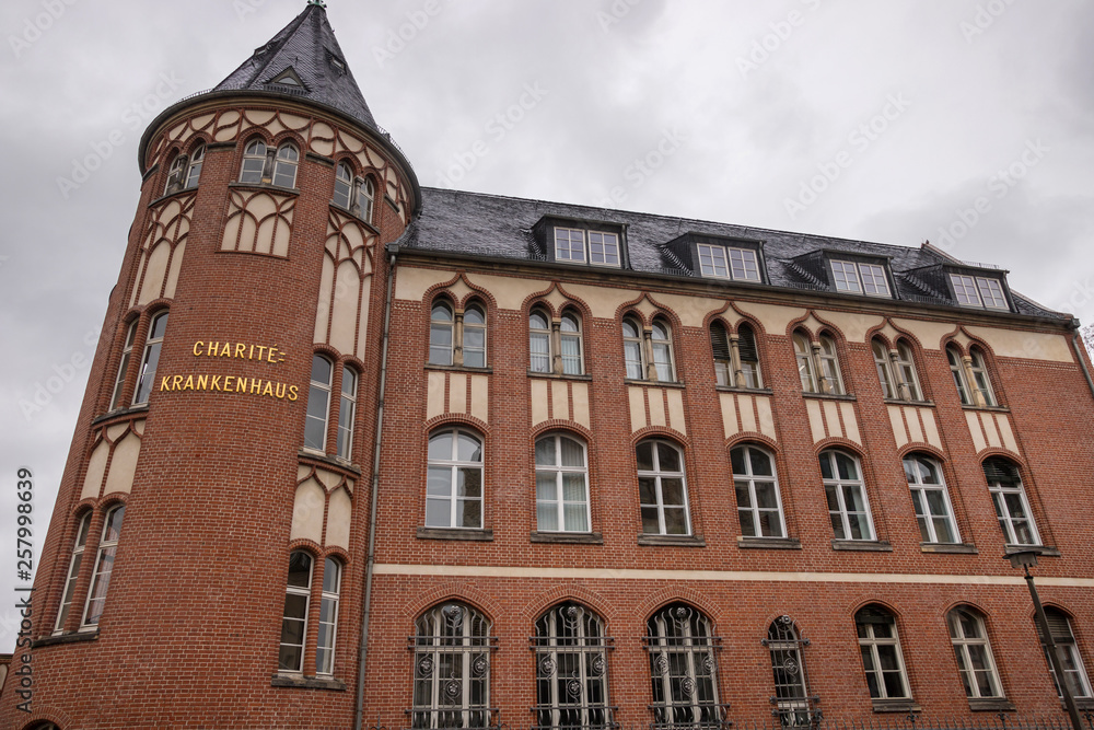Fototapeta premium campus Charité Mitte hospital berlin germany