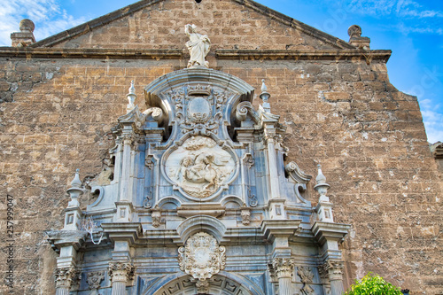 Granada streets and Spanish architecture in historic city center