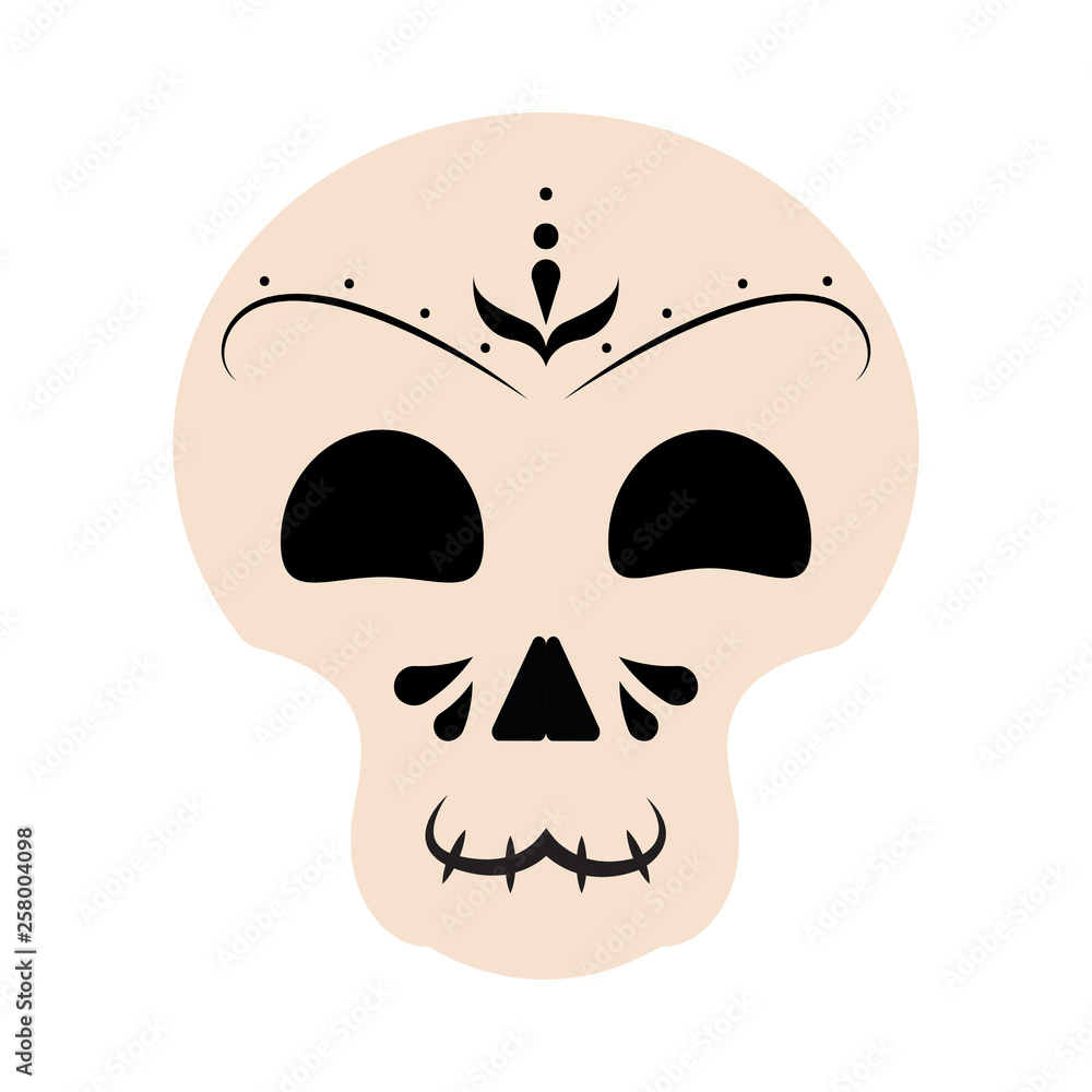Cute skull mask Cute skull mask