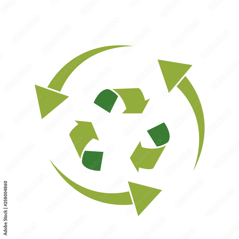 Obraz premium Recycle environment label