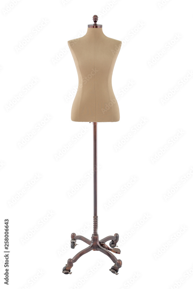 Gloss color mannequin woman isolated Gloss color mannequin woman isolated