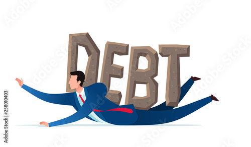 getting pressed by debt