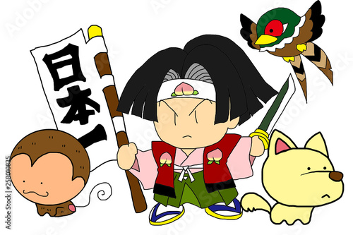 桃太郎さん御一行