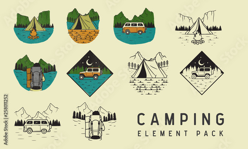 camping element pack