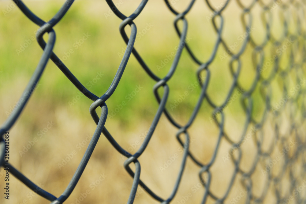 Naklejka premium フェンス 素材