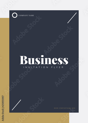 Corporate brochure and poster template