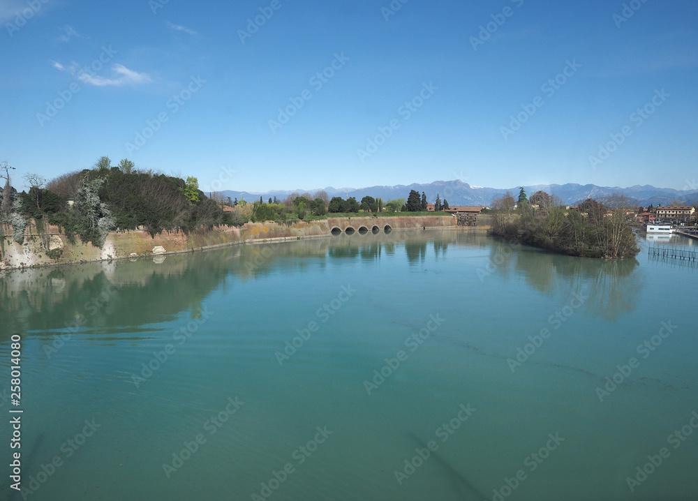 Fortifications on Lake Garda in Peschiera Del Garda