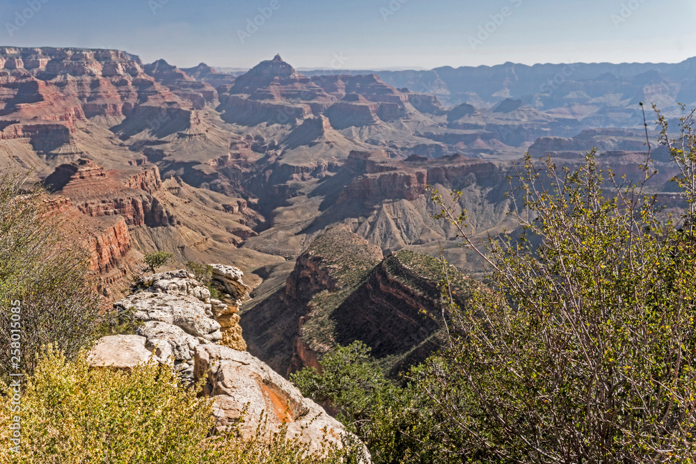 Scenic view of The Grand Canyon National Park.