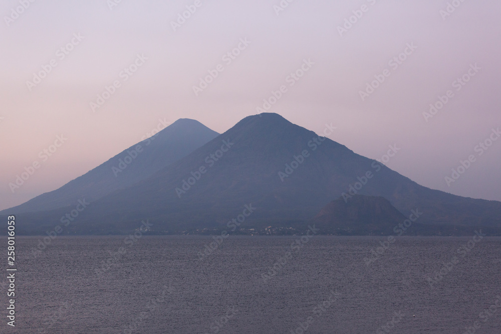 Sunrise at Lake Atitlan