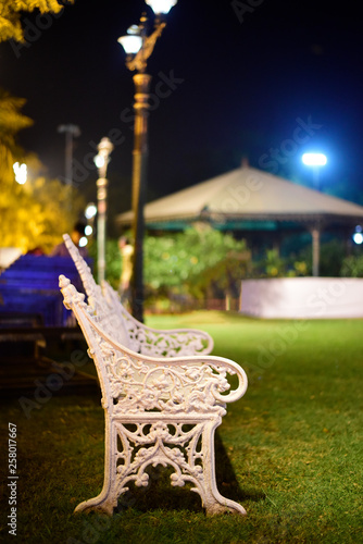 bench in park