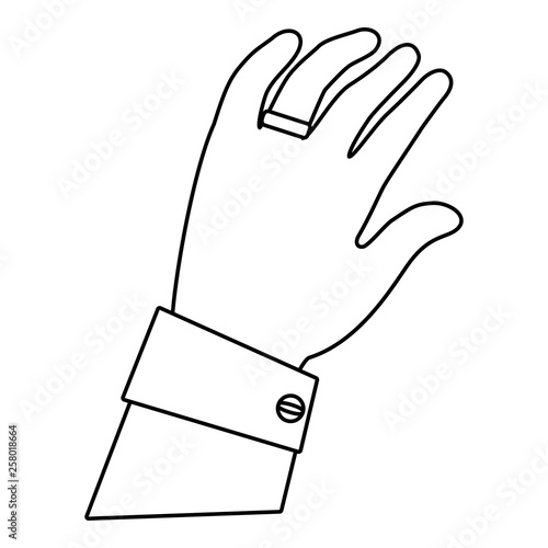 human hand cartoon