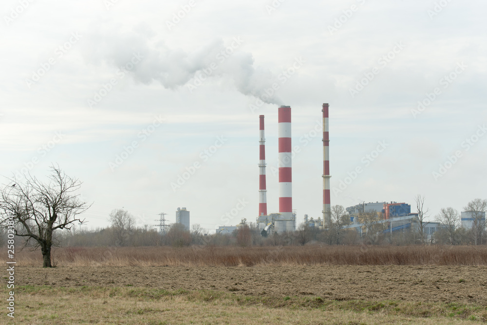heat and power plant Siekierki in Poland