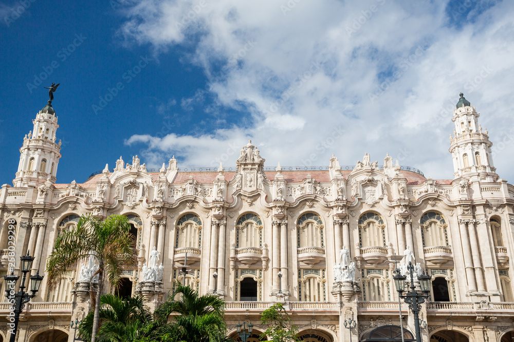 Naklejka premium Great Theatre, Havana, Cuba