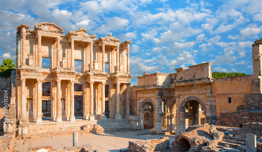 Fototapeta premium Celsus Library in Ephesus, Turkey