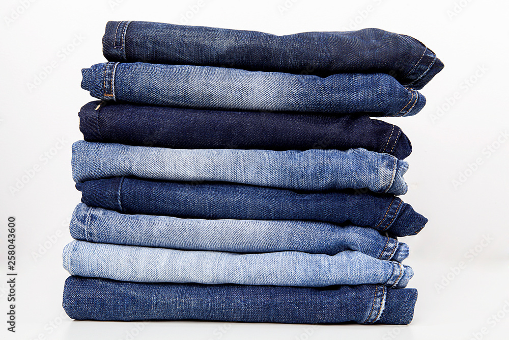 Fashionable clothes. Jeans on a background. Fashionable clothes. Jeans on a background.