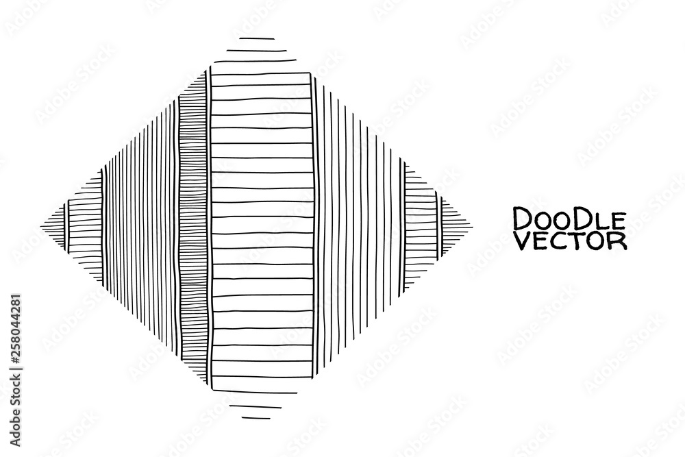 Obraz premium Vector strip pattern.