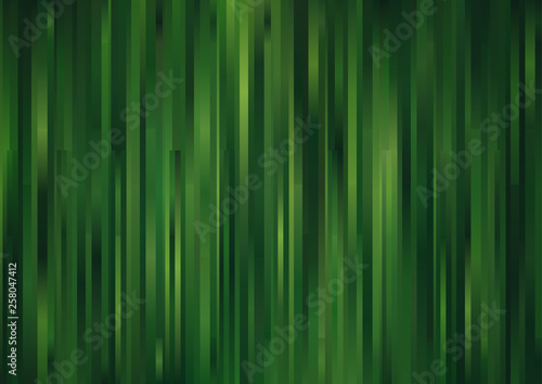 Abstract Striped Grass Pattern - Decorative Background Illustration  Vector