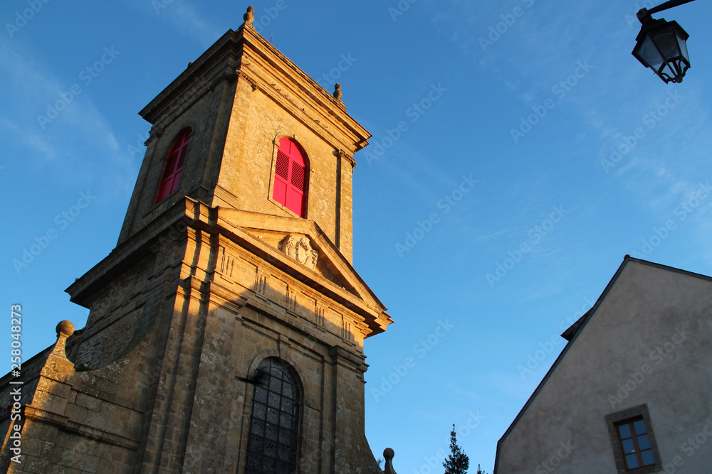 Fototapeta premium Abbey church - Saint-Gildas du Rhuys (France)