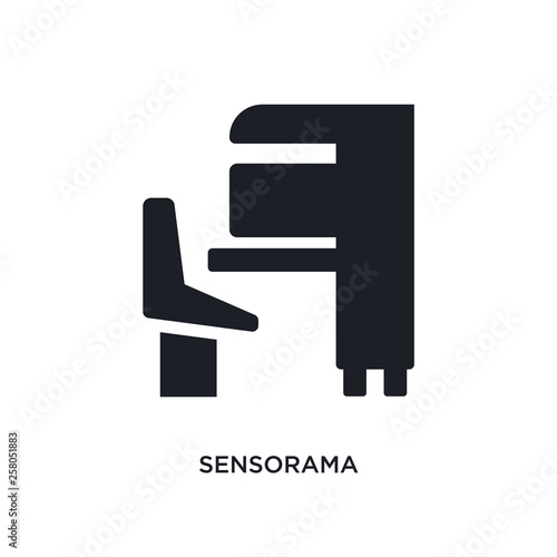 sensorama isolated icon. simple element illustration from artificial intellegence concept icons. sensorama editable logo sign symbol design on white background. can be use for web and mobile