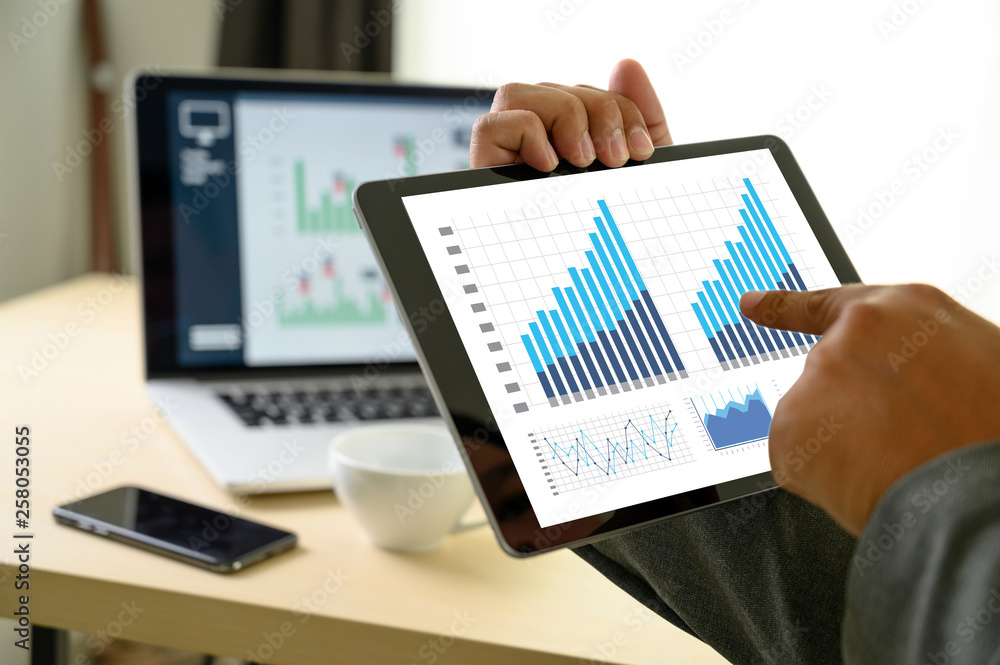 business man work chart schedule or planning financial report data methodology business man work chart schedule or planning financial report data methodology