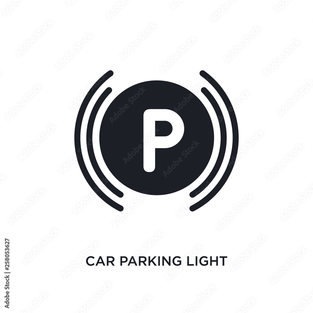 car parking light isolated icon. simple element illustration from car parts concept icons. car parking light editable logo sign symbol design on white background. can be use for web and mobile car parking light isolated icon. simple element illustration from car parts concept icons. car parking light editable logo sign symbol design on white background. can be use for web and mobile