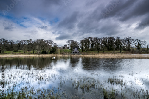 Crom Estate boat house and fort