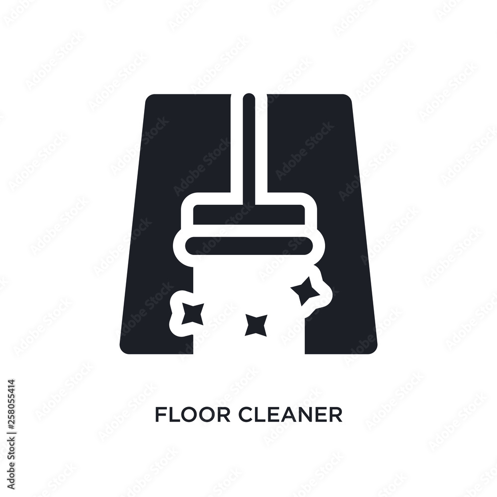 floor cleaner isolated icon. simple element illustration from cleaning concept icons. floor cleaner editable logo sign symbol design on white background. can be use for web and mobile floor cleaner isolated icon. simple element illustration from cleaning concept icons. floor cleaner editable logo sign symbol design on white background. can be use for web and mobile