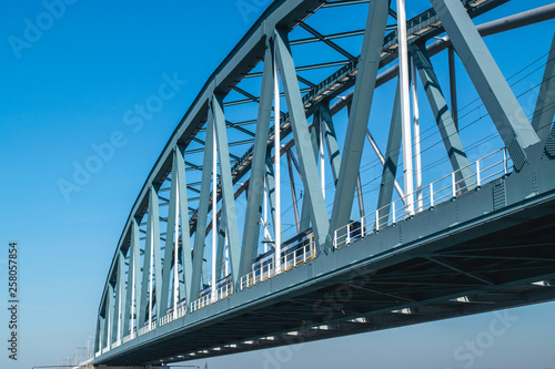 Fototapeta Naklejka Na Ścianę i Meble -  Bridge In Nijmegen The Netherlands