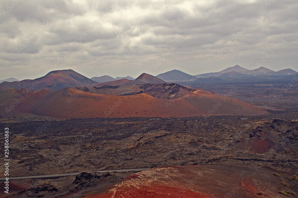  orignal volcanic landscapes from the Spanish island of Lanzarote