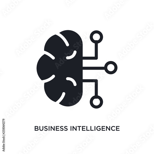 business intelligence isolated icon. simple element illustration from general-1 concept icons. business intelligence editable logo sign symbol design on white background. can be use for web and