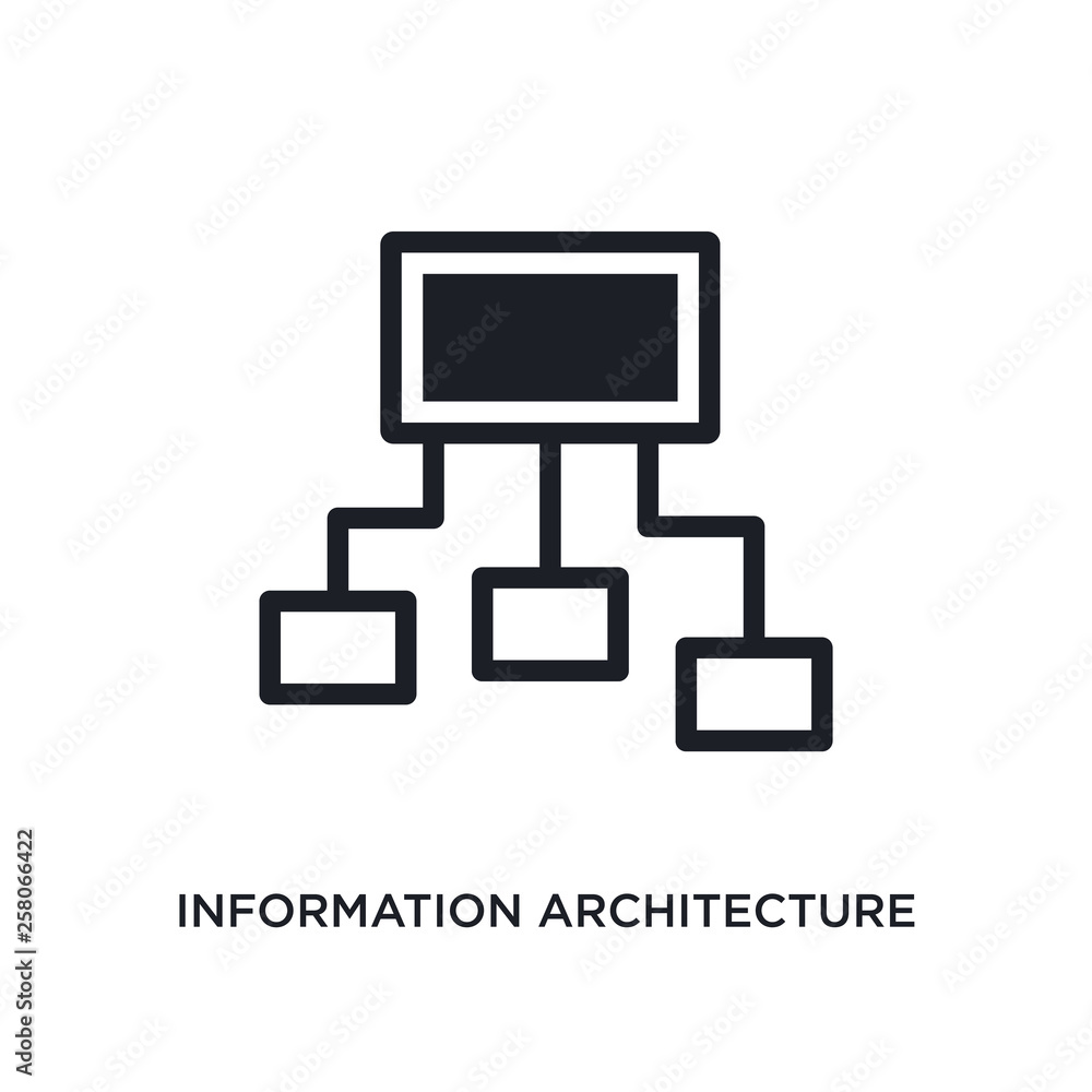 information architecture isolated icon. simple element illustration from general-1 concept icons. information architecture editable logo sign symbol design on white background. can be use for web information architecture isolated icon. simple element illustration from general-1 concept icons. information architecture editable logo sign symbol design on white background. can be use for web