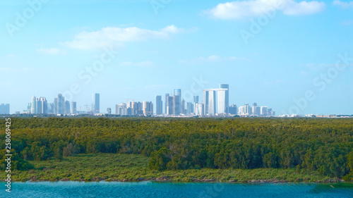 abu dhabi waterside view