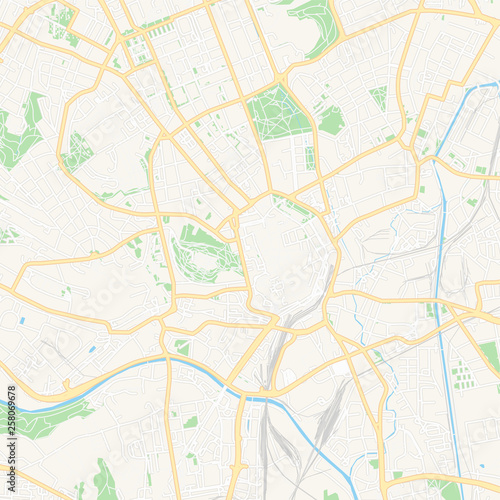  Brno, Czechia printable map