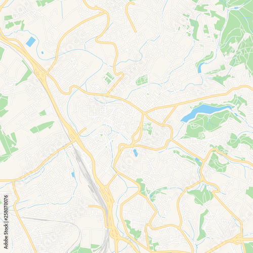  Liberec  Czechia printable map