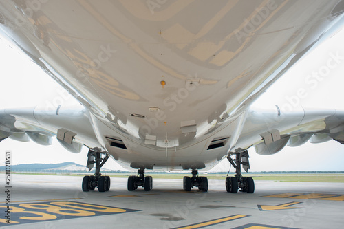 airplane at the airport