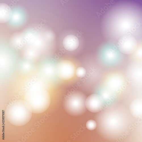 Colorful bokeh background
