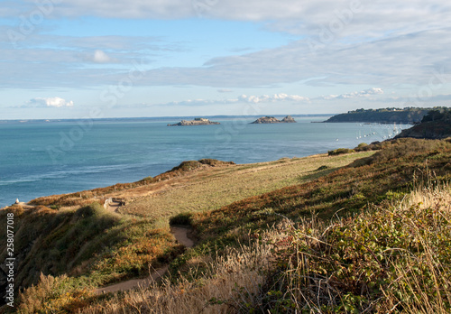 Pointe du Grouin in Cancale. Emerald Coast, Brittany, France , photo